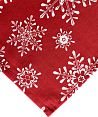 Сервировочная салфетка Снежинка 30х30 Красный