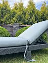 Матрас для шезлонга Гарди 190х60 Светло-серый