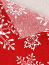 Сервировочная салфетка Снежинка 30х30 Красный