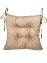 Подушка для сидения Виго объёмная 38х38 Бежевый