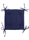 Подушка для сиденья Линен 42х42 Темно-синий