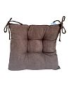 Подушка для сидения Койнус объёмная 38х38 Коричневый
