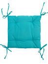 Подушка для сиденья Линен 42х42 Бирюзовый
